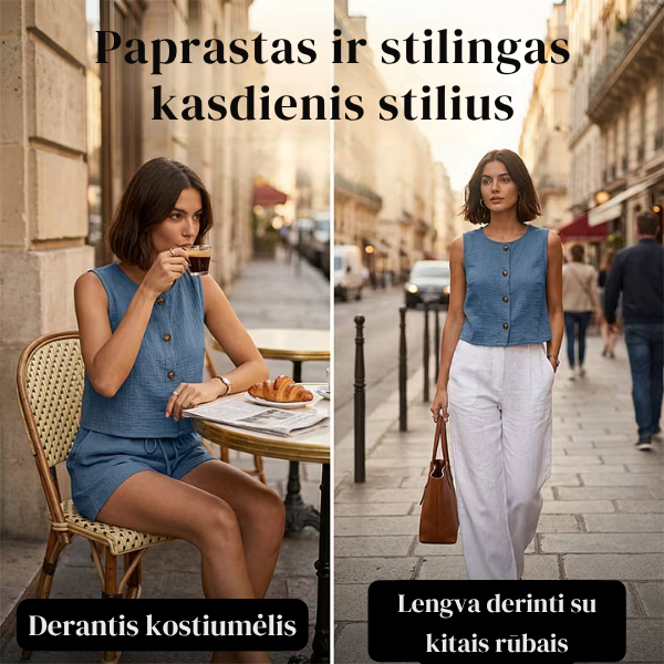 Divdaļīgs vasaras komplekts