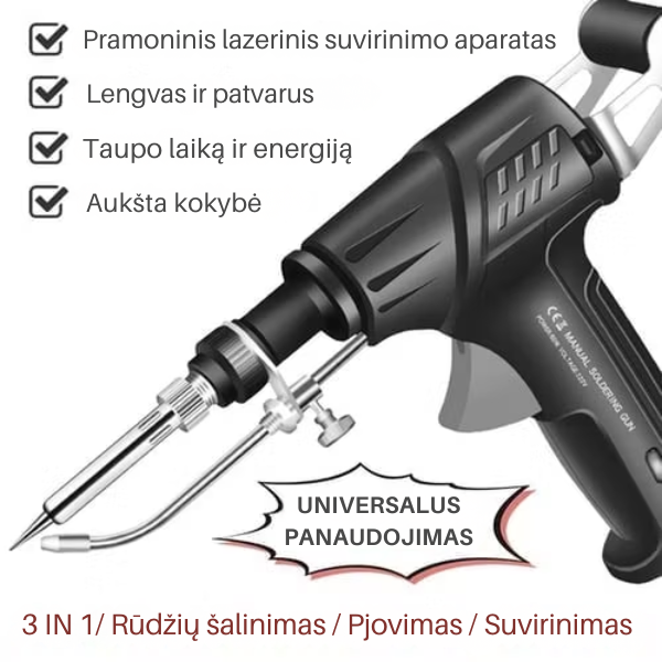 3IN1 profesionāls precīzs lāzera metināšanas instruments