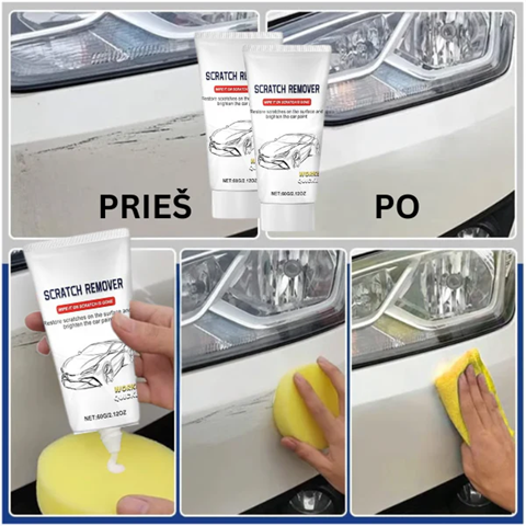 Automasinas skrapejumu remonta pasta