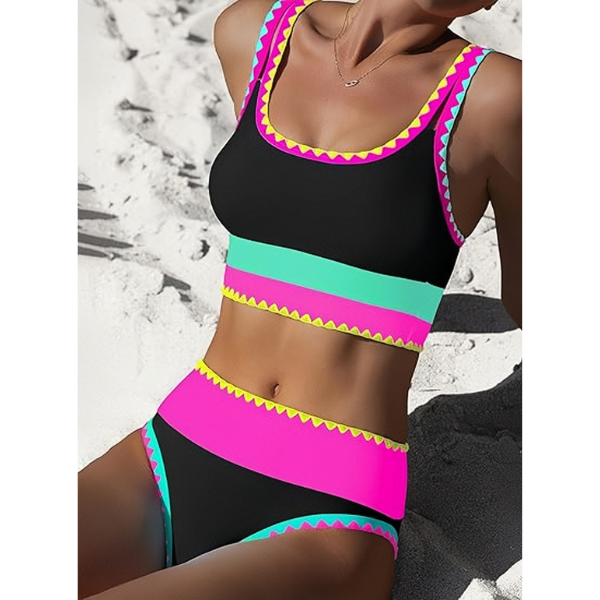Trīsdaļīgs sieviešu bikini komplekts