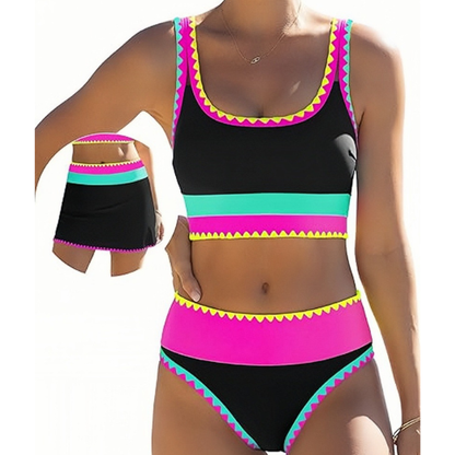 Trīsdaļīgs sieviešu bikini komplekts