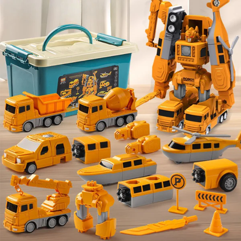 Magnētiskais konstruktors – robots