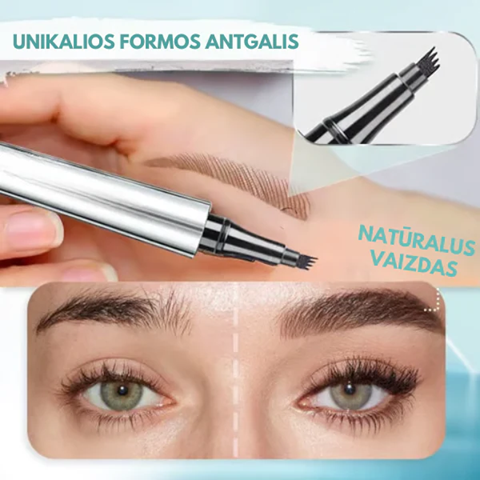 Ūdensizturīgs 3D mikropigmentācijas uzacu zīmulis
