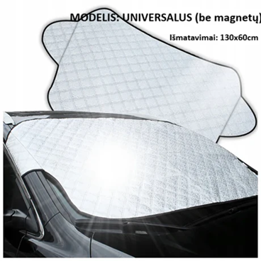 Universāls automašīnas priekšējā stikla pārsegs