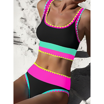 Trīsdaļīgs sieviešu bikini komplekts